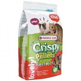 CRISPY PELLETS RAT & MOUSE полноценный корм для крыс и мышей, 1кг