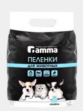 Пелёнки Gamma впитывающие для собак, 40х60 см, 30 шт