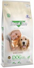 Корм BonaCibo Super Premium, для взрослых собак всех пород, со вкусом ягнёнка и риса, 15 кг