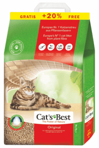 Наполнитель древесный Cat's Best Original 10+2л/5,2 кг