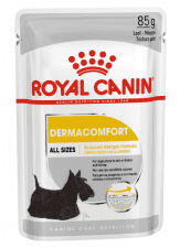 Паштет Royal Canin для взрослых собак при раздражениях и зуде кожи, Dermacomfort Canine, 85 г