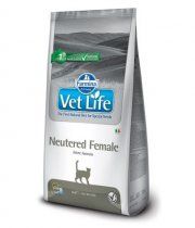 Корм Farmina Vet Life для взрослых стерилизованных кошек, Neutered Female Cat, 2 кг