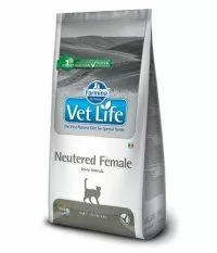Корм Farmina Vet Life для взрослых стерилизованных кошек, Neutered Female Cat, 2 кг