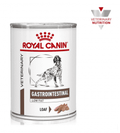 Паштет Royal Canin для собак при нарушениях пищеварения и экзокринной недостаточности поджелудочной железы, Gastrointestinal Low Fat, 410 г