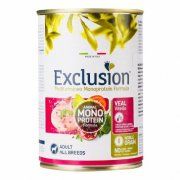 Консерва EXCLUSION для собак всех пород с телятиной, Monoprotein, 400 г