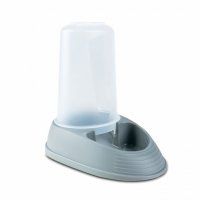 Диспенсер My Pets Solutions Поилка-кормушка для животных, серый, 0,5 л
