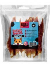 Лакомство BUBU PETS, Утиная грудка на сыромятных палочках для собак, 500 г