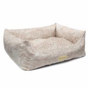 Лежанка Gamma для животных прямоугольная «Искра» M, бежевая, 520х450х170мм