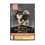 Пауч Purina Pro Plan для взрослых собак с чувствительным пищеварением с лососем в соусе, 100 г