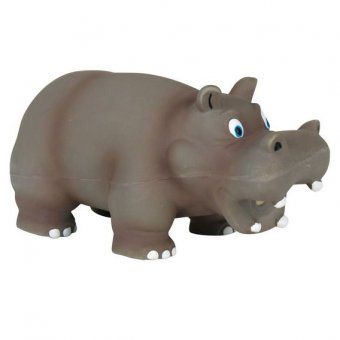 Игрушка "TRIXIE" "Гиппопотам" для собаки, из латекса, со звуком, 17 см