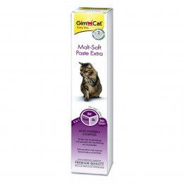 Паста GimCat Malt-Soft-Extra для кошек с эффектом выведения шерсти, 100 г