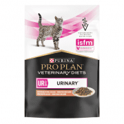 Пауч Purina Pro Plan Veterinary Diets для кошек при мочекаменной болезни, с лососем, Urinary, 85 г