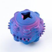 Игрушка мяч для собак, разноцветный не ароматизированный, 8 см