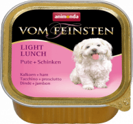 Консервы Vom Feinsten Light Lunch, для собак, с индейкой и ветчиной, 150 г