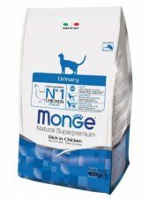 Корм Monge для профилактики МКБ у взрослых кошек, с курицей, Daily Line Urinary, 400 г
