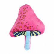 Игрушка Волшебный Грибочек плюшевая с кошачьей мятой для кошек, красная, 12 см