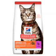 Корм Hill's Science Plan для взрослых кошек для поддержания жизненной энергии и иммунитета, с уткой, 10 кг