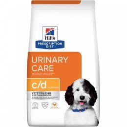 Корм для собак Hill's Prescription Diet c/d Multicare Urinary Care при профилактике мочекаменной болезни (мкб), с курицей, 12 кг