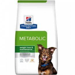 Hill's Prescription Diet Metabolic Weight Management для собак (курица). Сухой корм при ожирением и для контроля веса, 1,5 кг