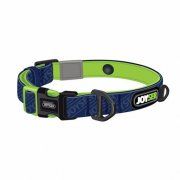 Ошейник JOYSER для собак XL, синий с зеленым, Walk Base Collar, 2,5x46-62 см