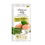 Лакомство Pettric Natural Kitty крем-суп для кошек Тунец и спаржа, 4 шт