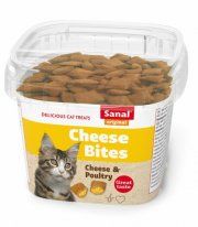 Лакомство Sanal для котов, подушечки сырные, 75 г