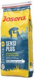 Корм Josera для взрослых собак с чувствительным пищеварением, с уткой и рисом, SensiPlus (24/12), 15 кг