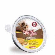 Мусс Professional Line Miglior для стерилизованных кошек, с курицей и ветчиной, gatto Steril, 85 г