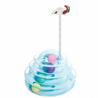 Игрушка SMART TOYS Пирамида для кошек, d25*16х36 см
