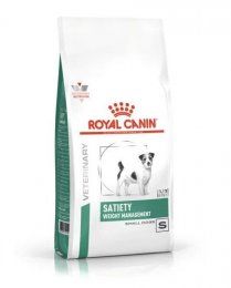Корм Royal Canin Satiety Weight Management Small Dogs диетический для взрослых собак мелких размеров весом от 1 до 10 кг, рекомендуемый для снижения веса. Ветеринарная диета, 500 г