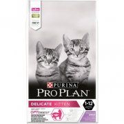 Корм Purina Pro Plan для котят с чувствительным пищеварением или с особым предпочтением в еде, с индейкой, 10 кг
