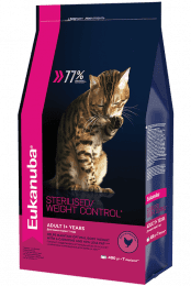Корм Eukanuba для стерилизованных кошек, Sterilized, 1,5 кг