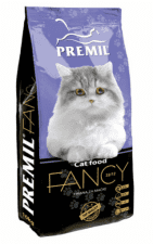Корм Premil Fancy SuperPremium для взрослых кошек, Утка и индейка, 400 г