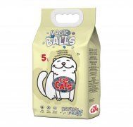 Наполнитель FOR CATS MAGIC BALLS бентонитовый комкующийся, 4 кг (5 л)