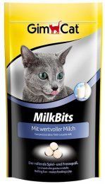 Лакомство GimCat витаминизированное для кошек, Milk Bits, 40 г