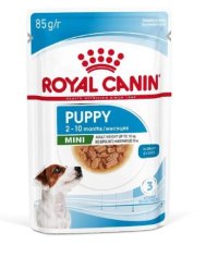 Пауч Royal Canin для щенков мини пород до 10 кг, MINI PUPPY, 85 г