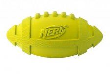 Игрушка NERF для собак, Мяч для регби пищащий, 17,5 см