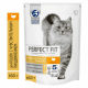 Корм Perfect Fit для взрослых кошек с чувствительным пищеварением, с индейкой, 650 г