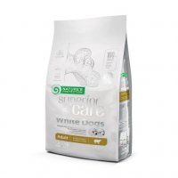 Корм Nature's Protection для собак с белой шерстью, SC Whitе Dogs Lamb Adult Small and Mini Breeds, 1,5 кг