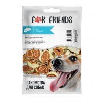 Лакомство For Friends, суши для собак с треской, 50 г