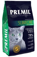 Корм сухой PREMIL для стерилизованных кошек, Slim Cat SuperPremium, 1,5 кг
