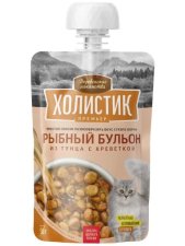 Деревенские лакомства Рыбный соус из тунца с креветкой для кошек, Холистик Премьер, 90 г