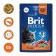Пауч Brit для стерилизованных кошек, лосось в соусе, Premium, 85 г