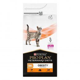 Корм PPVD ОМ St/Ox для взрослых кошек, при ожирении, 1,5 кг