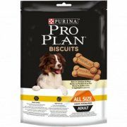 Лакомство Purina Pro Plan для взрослых собак, печенье с курицей и рисом, 400 г