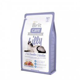Корм Brit для кошек с чувствтельным пищеварением, Care Cat Lilly Sensitive Digestion, 2 кг