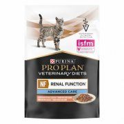 Пауч Purina Pro Plan Veterinary Diets для кошек при поздней стадии потологии почек, с лососем,NF Renal Function Advanced Care, 85 г