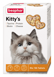 Кормовая добавка Kitty's Mix для кошек, 180 шт