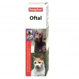 Средство Beaphar OFTAL-Augenpfl для чистки глаз у собак и котов, 50 мл