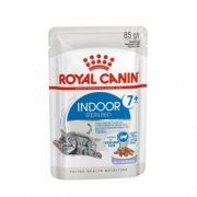 Пауч Royal Canin для кошек старше 7 лет живущих в помещении, кусочки в желе, Indoor Sterilized 7+, 85г